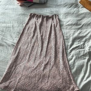 Nasty Gal silk skirt